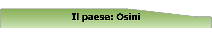 Il paese: Osini